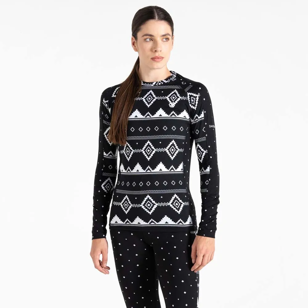 Купить Dare2B dwu419-0xb-12 Набор базовых слоев Exchange IIII Black Fairisle Print 20x15x10 7ft.ru в интернет магазине Семь Футов