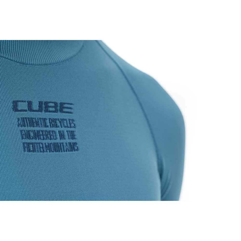 Купить Cube 12321-M-L Базовый слой с длинным рукавом Race Be Warm Голубой Blue M-L 7ft.ru в интернет магазине Семь Футов