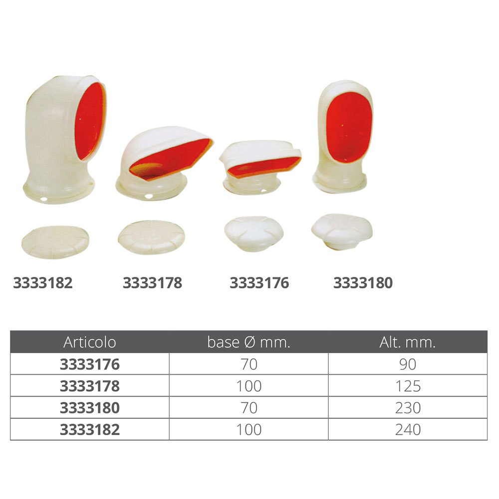 Купить A.a.a. 3333178 200x70 mm Рот ПВХ Вентиляционное отверстие Бесцветный White 125 x 120 mm  7ft.ru в интернет магазине Семь Футов