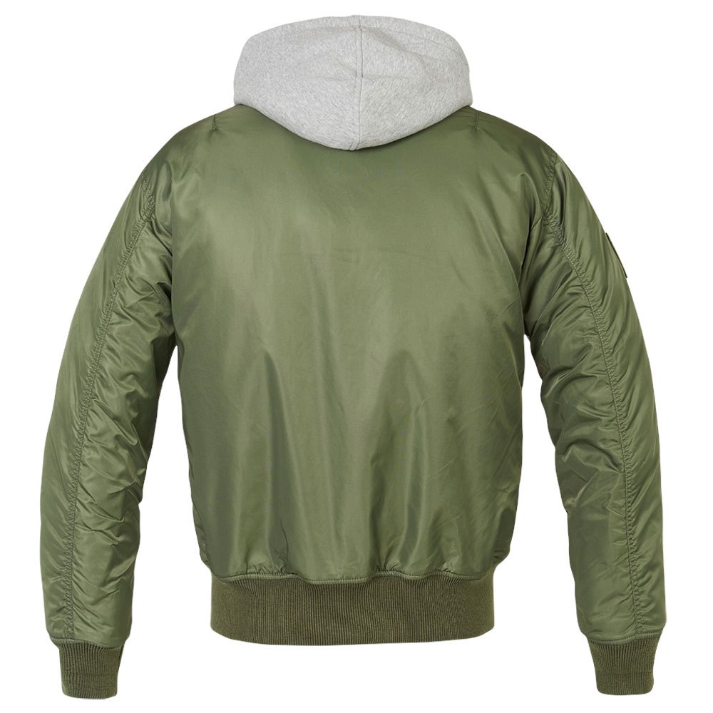 Купить Brandit 3150-136-5XL Куртка MA1 Зеленый  Olive / Grey 5XL 7ft.ru в интернет магазине Семь Футов