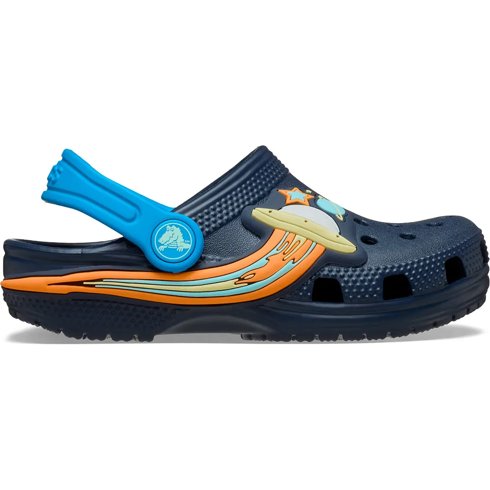 Купить Crocs 211623-410b-c6 Деревянные башмаки Classic Ufo Lights Navy 35x25x15 EU 22 7ft.ru в интернет магазине Семь Футов