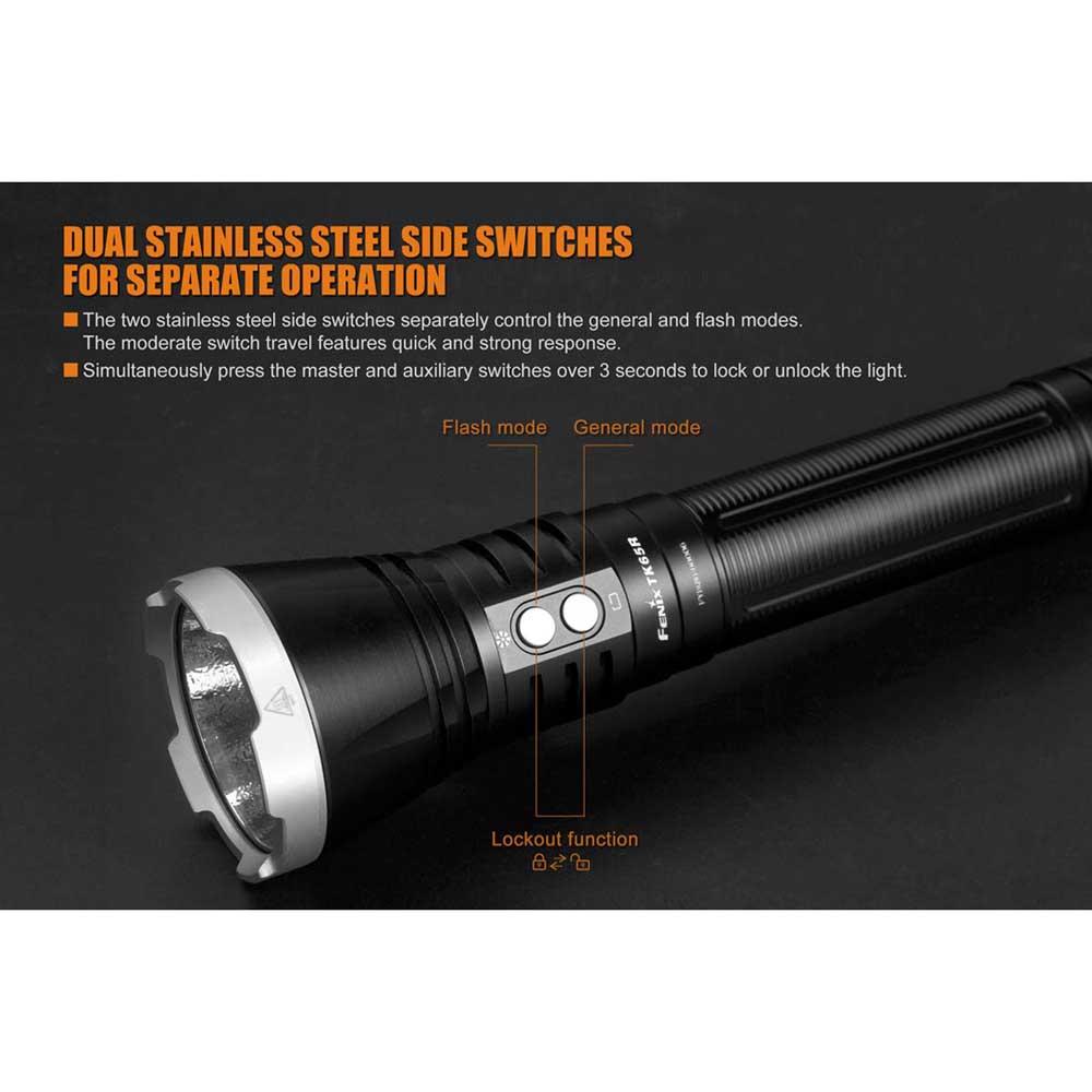 Купить Fenix TK65R Черный  Black 3200 Lumens 7ft.ru в интернет магазине Семь Футов