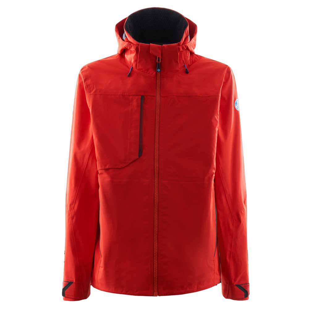 Купить North sails 27M075-0235-L Куртка Inshore Race Оранжевый Fiery Red L 7ft.ru в интернет магазине Семь Футов