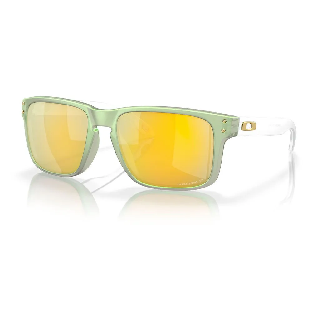 Купить Oakley OO9102-Y055 поляризованные солнцезащитные очки Holbrook Золотистый Dark Jade Opaline Prizm 24K Polarized/CAT3 7ft.ru в интернет магазине Семь Футов