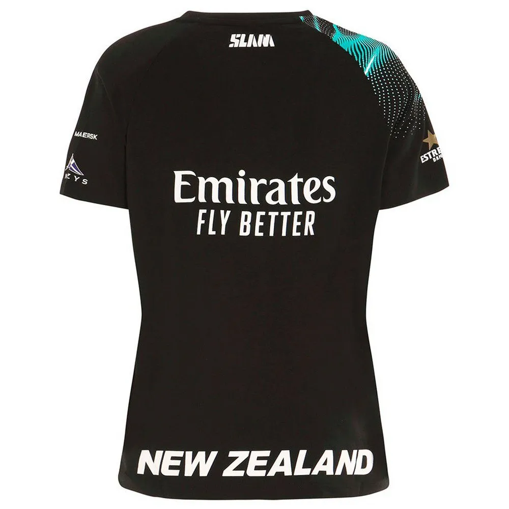 Купить Slam n912007w00-w51-m Футболка с коротким рукавом Emirates Team New Zealand Deck Black 30x25x2 7ft.ru в интернет магазине Семь Футов