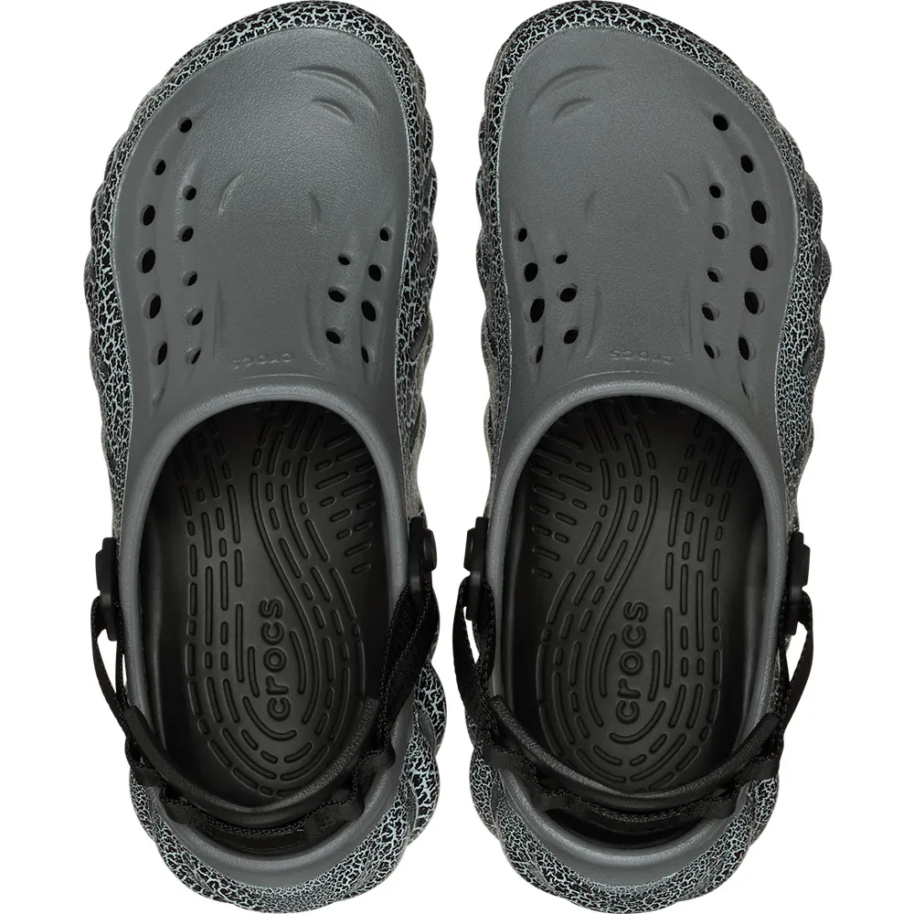 Купить Crocs 211630-0da-m11 Деревянные башмаки Echo Crackle Slate Grey 35x25x15 EU 45 7ft.ru в интернет магазине Семь Футов