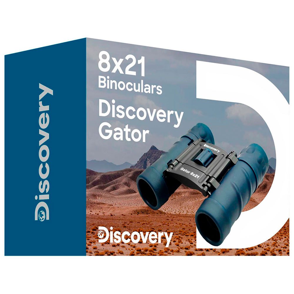 Купить Discovery 77914 Gator Бинокль 8x21 Голубой  Black / Blue 7ft.ru в интернет магазине Семь Футов