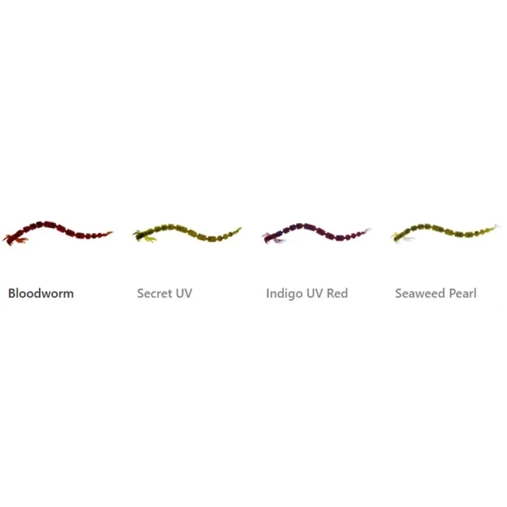 Купить Westin P225-989-215-UNIT Мягкий приманка Bloodteez Worm 0.5g 55 mm 8 Единицы Зеленый Indigo UV Red 7ft.ru в интернет магазине Семь Футов