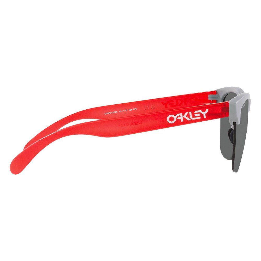 Купить Oakley OO9374-5263 Frogskins Lite Prizm Солнцезащитные Очки Matte Fog Prizm Black/CAT3 7ft.ru в интернет магазине Семь Футов