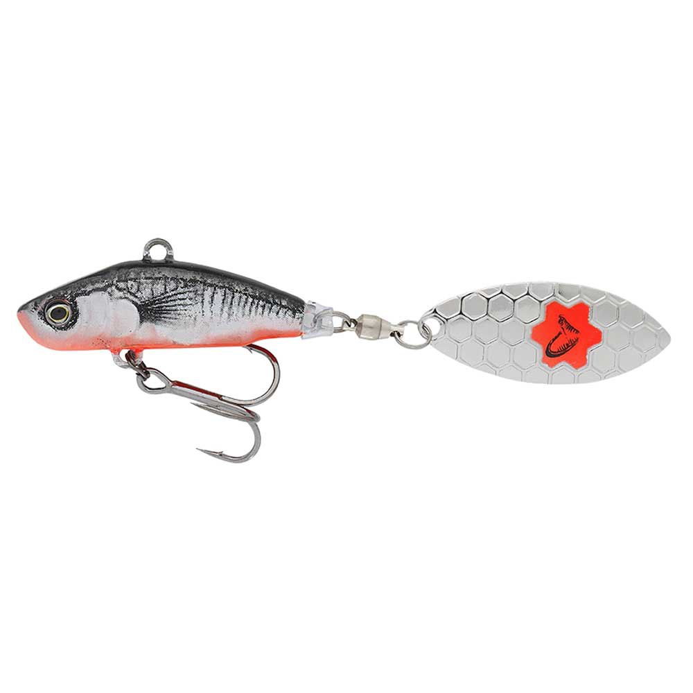 Купить Savage gear SVS76819 3D Sticklebait Tailspin Sinking Безгубые воблеры 80 mm 18g Firetiger 7ft.ru в интернет магазине Семь Футов