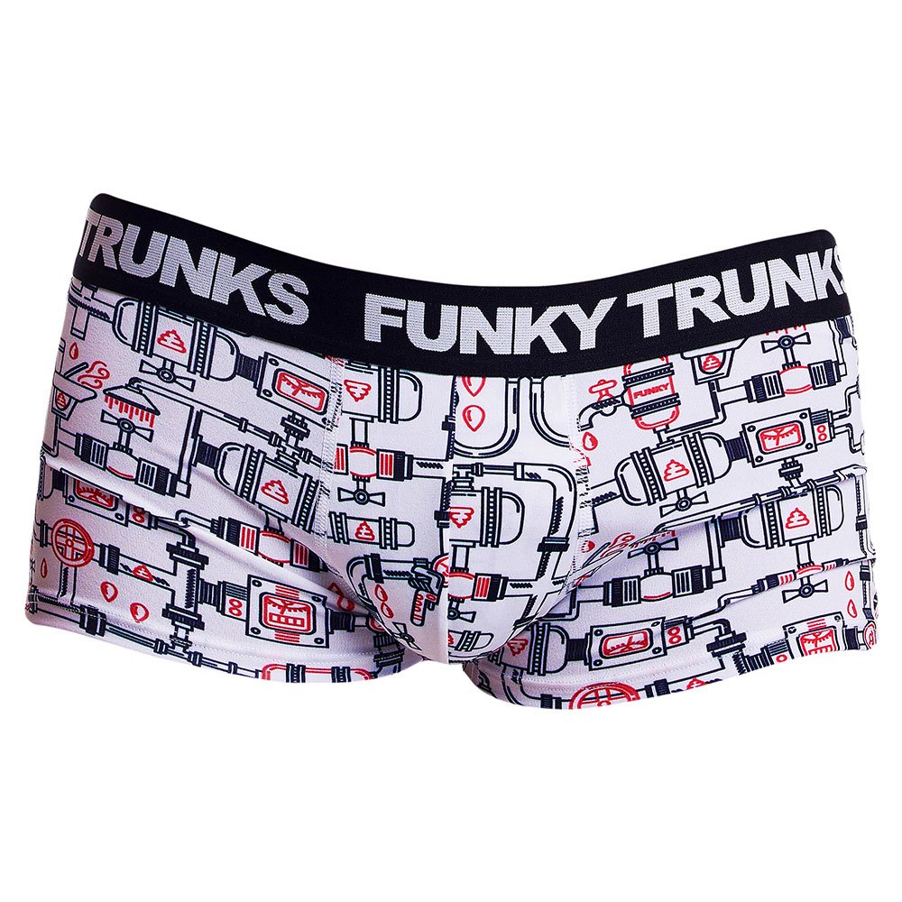 Купить Funky trunks FT50M71434-L Боксёр Good Plumbing Многоцветный Novelty White L 7ft.ru в интернет магазине Семь Футов