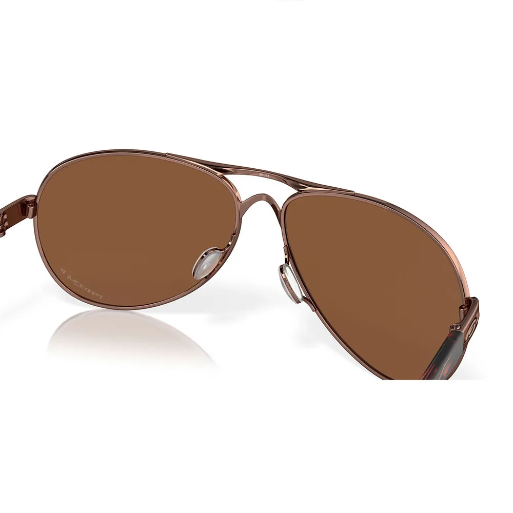 Купить Oakley OO4079-3159-59 поляризованные солнцезащитные очки Feedback Rose Gold Prizm Tungsten Polarized/CAT3 7ft.ru в интернет магазине Семь Футов