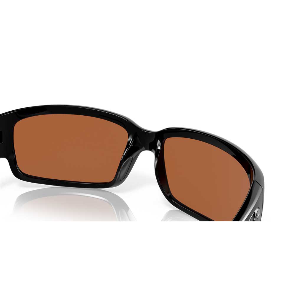 Купить Costa 06S9025-90250759 Зеркальные поляризованные солнцезащитные очки Caballito Shiny Black Green Mirror 580P/CAT2 7ft.ru в интернет магазине Семь Футов