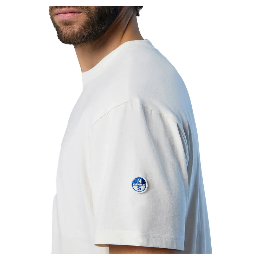 Купить North sails 692848-0105-XS Футболка с коротким рукавом Logo 692848 Коричневый Marshmallow XS 7ft.ru в интернет магазине Семь Футов