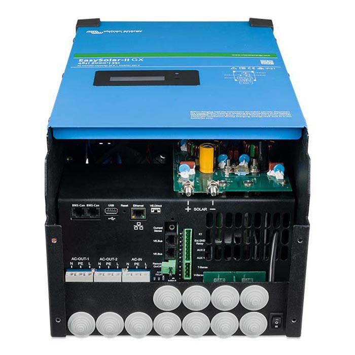 Купить Victron energy NT-1160 Easy Solar-II 48/5000/70-50 MPPT 250/100 GX Аккумуляторный инвертор Бесцветный Blue 7ft.ru в интернет магазине Семь Футов