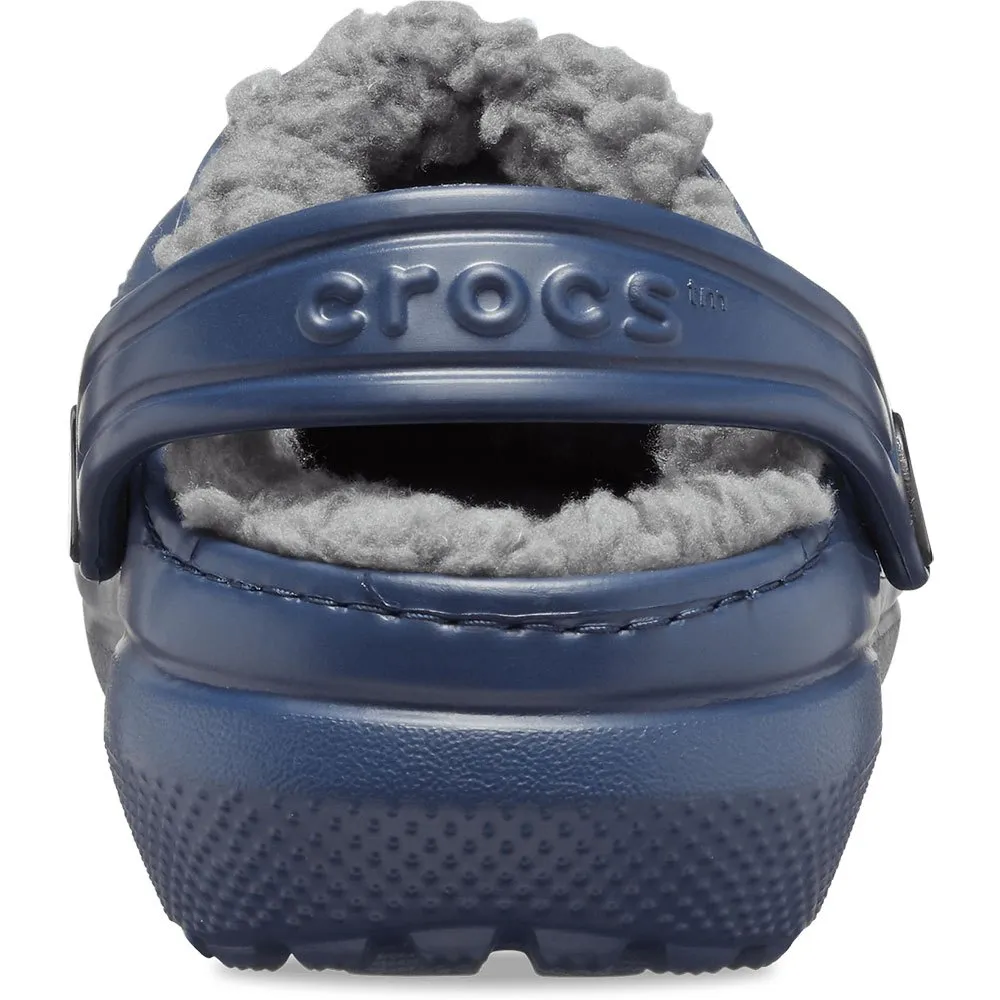 Купить Crocs 207010-459b-j1 Деревянные башмаки Classic Lined Navy / Charcoal 35x25x15 EU 32 7ft.ru в интернет магазине Семь Футов