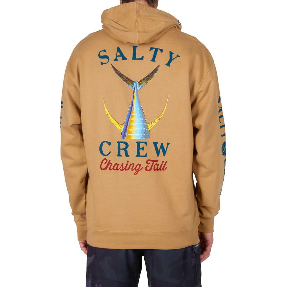 Купить Salty crew 20335015-SANDSTNE-S Толстовка с капюшоном Tailed Бежевый Sandstone S 7ft.ru в интернет магазине Семь Футов