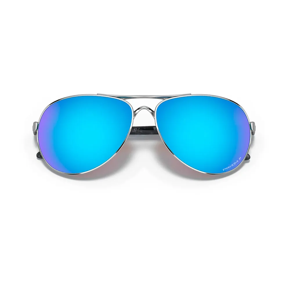 Купить Oakley OO4079-3359-59 поляризованные солнцезащитные очки Feedback Polished Chrome Prizm Sapphr Irid Polar/CAT3 7ft.ru в интернет магазине Семь Футов