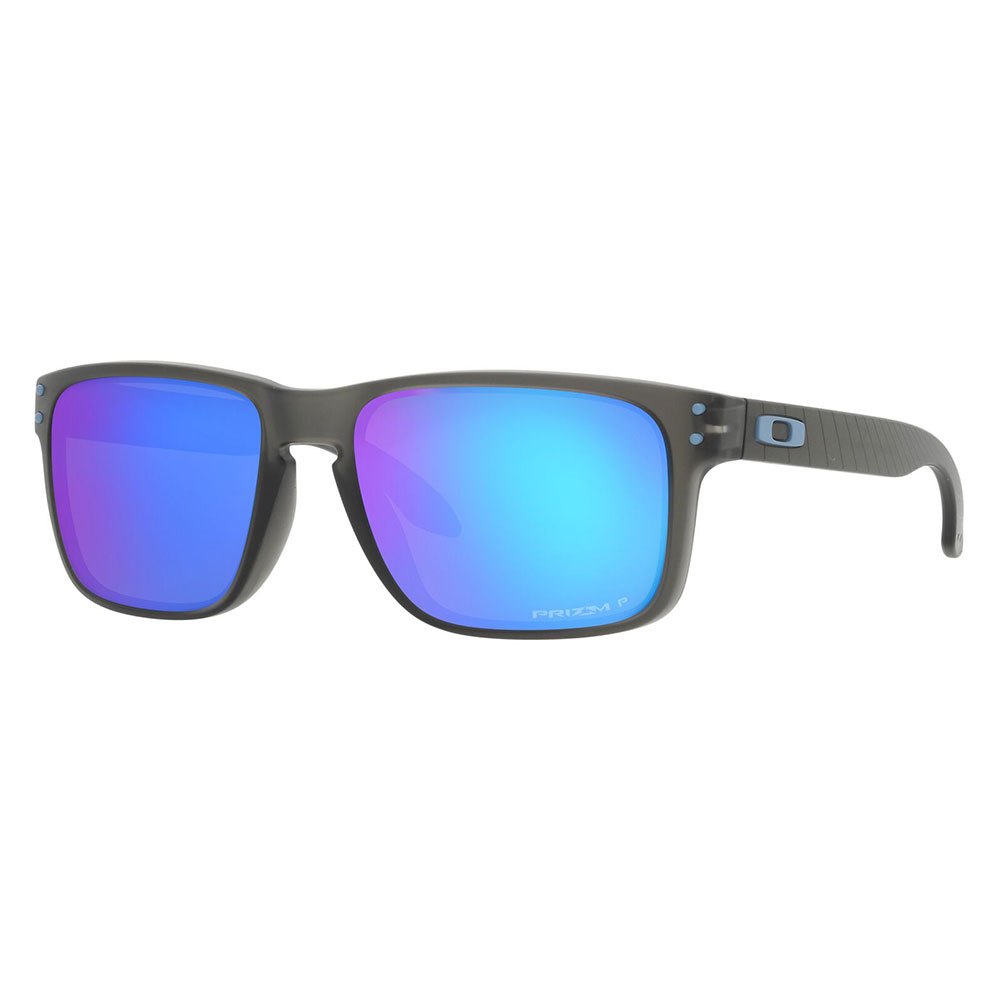 Купить Oakley OO9102-X555 Holbrook Encircle Prizm Поляризованные Очки Matte Grey Smoke Prizm Sapphire Polarized/CAT3 7ft.ru в интернет магазине Семь Футов