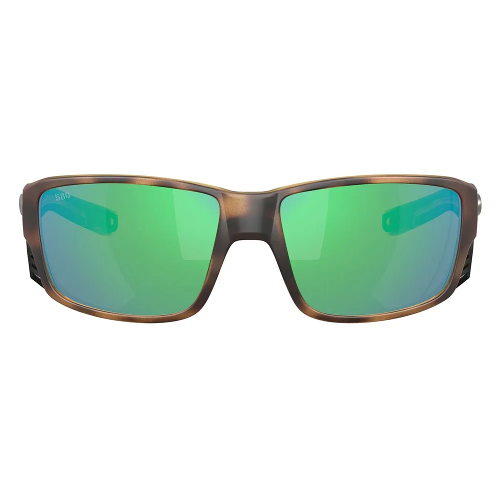 Купить Costa 06S9105-91051560 поляризованные солнцезащитные очки Tuna alley pro Matte Tortoise Green Mirror 580G/CAT3 7ft.ru в интернет магазине Семь Футов