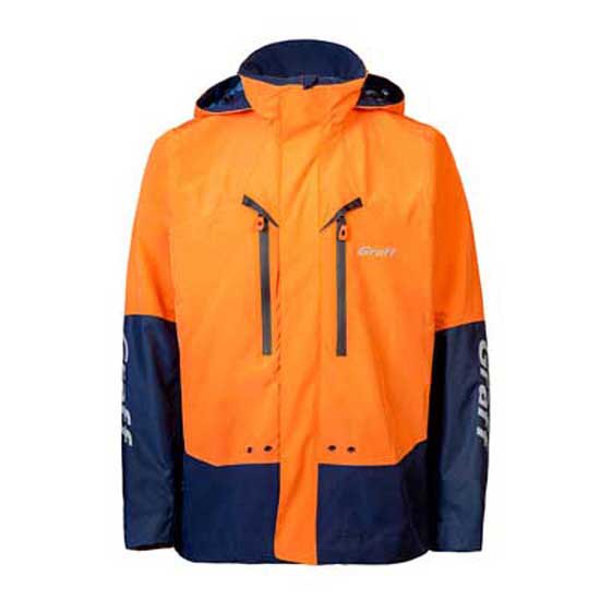 Купить Graff 606-B-2-M Куртка 606-B-2 Оранжевый  Orange / Blue M 7ft.ru в интернет магазине Семь Футов
