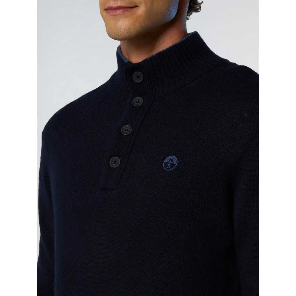 Купить North sails 699146-0802-xs Свитер 7GG Half Buttons Navy Blue 35x25x15 7ft.ru в интернет магазине Семь Футов