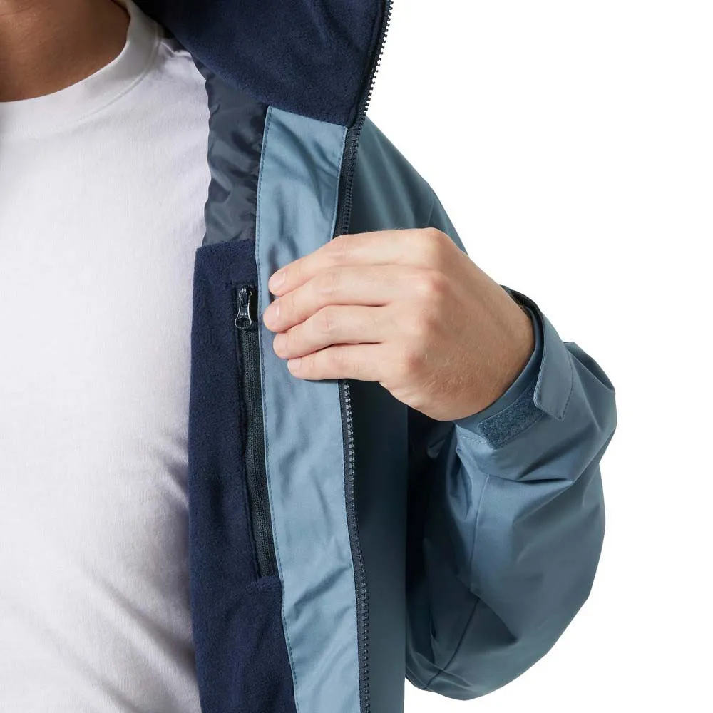 Купить Helly hansen 34442_601-3xl Куртка Crew Hooded Midlayer 2 Navy 30x25x10 7ft.ru в интернет магазине Семь Футов
