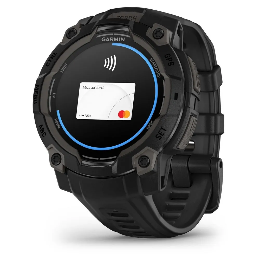 Купить Garmin 010-02936-00 Часы Instinct 3 45 mm Amoled  Black / Black 7ft.ru в интернет магазине Семь Футов