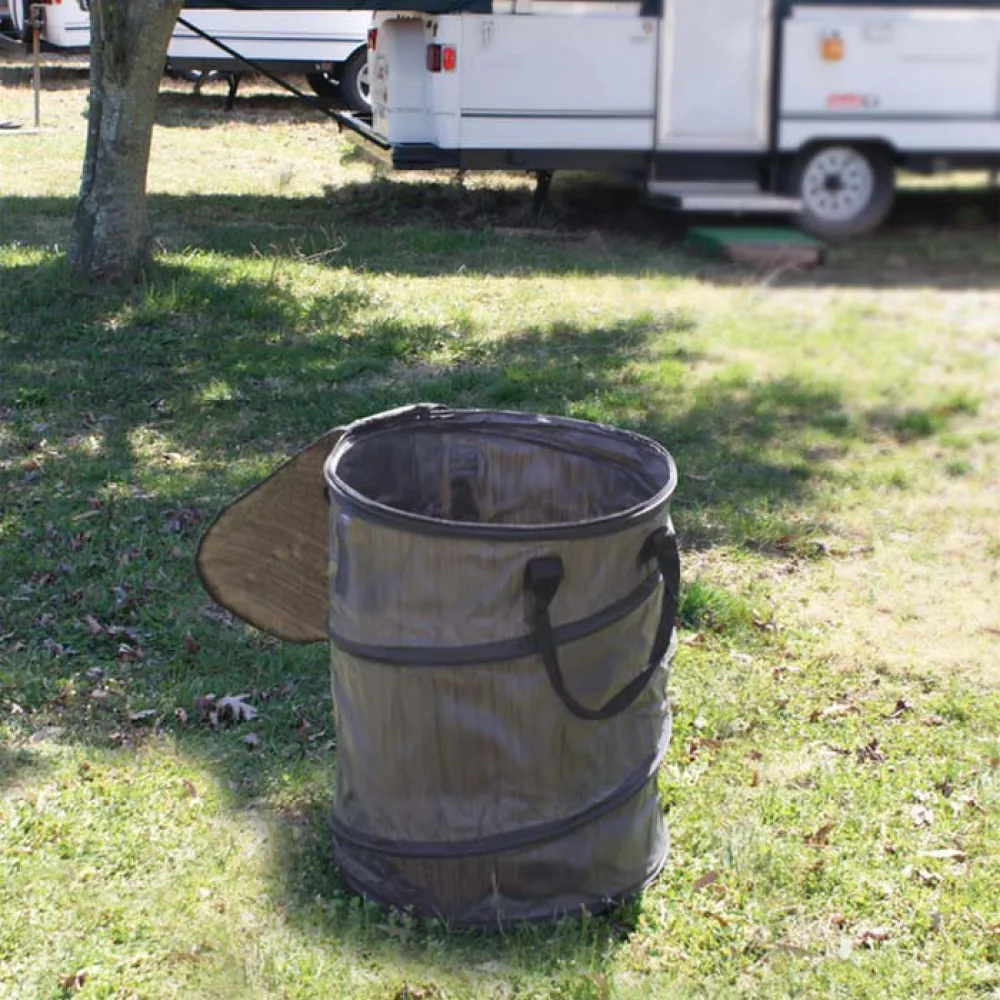 Купить Camco 17-42893 подвесная корзина Pop Up Utility  Black 45.72 x 60.96 cm 7ft.ru в интернет магазине Семь Футов