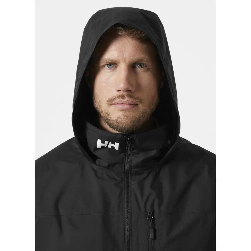 Купить Helly hansen 34442_990-s Куртка Crew Hooded Midlayer 2 Black 30x25x10 7ft.ru в интернет магазине Семь Футов