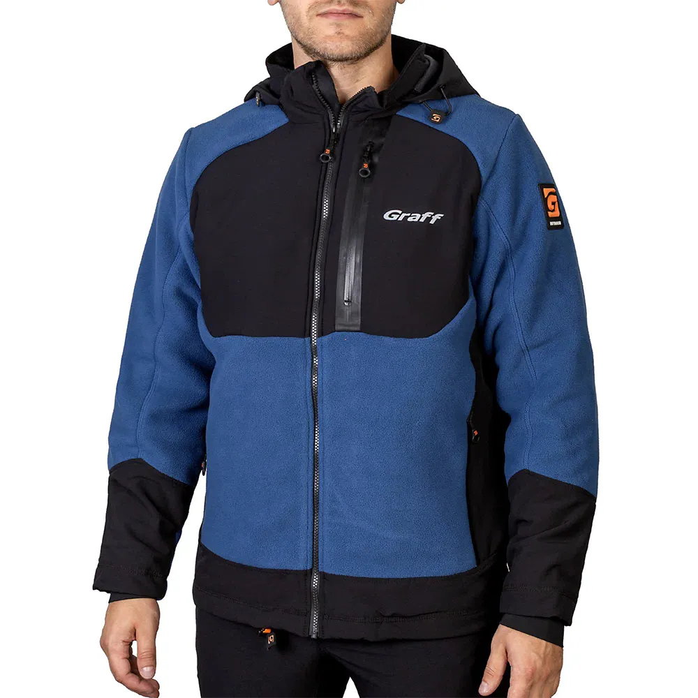 Купить Graff 562-ws-3-m Куртка Waterstop Fleece 562-WS-3 Navy / Black 60x40x25 7ft.ru в интернет магазине Семь Футов