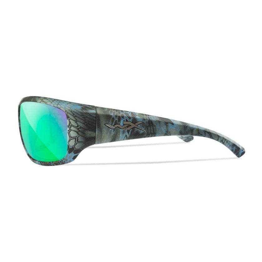 Купить Wiley x ACOME13-UNIT поляризованные солнцезащитные очки Omega Green Mirror / Amber / Kryptek Neptune 7ft.ru в интернет магазине Семь Футов