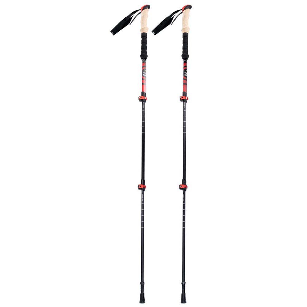 Купить Elbrus M000136560-62-135 CM Katmandu Поляки Серебристый  Red / Black 62-135 cm 7ft.ru в интернет магазине Семь Футов