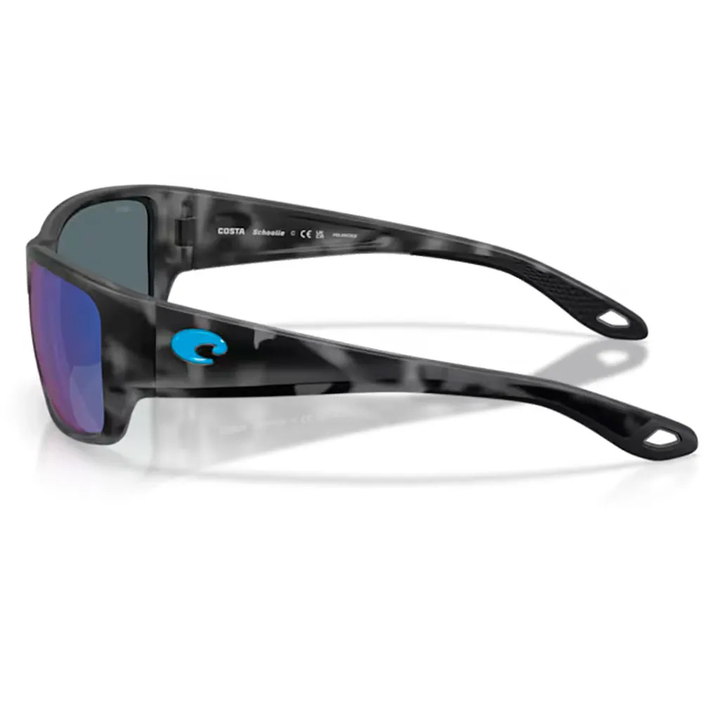 Купить Costa 06s9132-91320556 поляризованные солнцезащитные очки Schoolie Matte Tiger Shark 20x10x10 Blue Mirror 580P/CAT3 7ft.ru в интернет магазине Семь Футов
