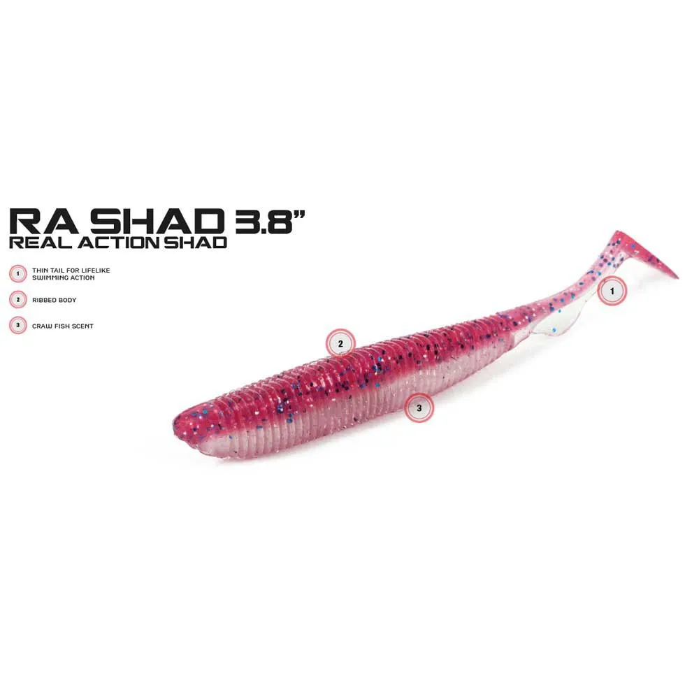 Купить Molix RSH3.8-552 Real Action Shad 96.5 Mm Многоцветный  UV Tournament Blue Chartreuse 7ft.ru в интернет магазине Семь Футов