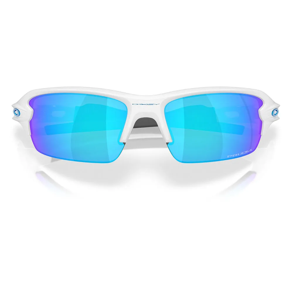 Купить Oakley OO9511-0259 Солнцезащитные очки Flak 2.0 s Polished White 01 Prizm Sapphire/CAT3 7ft.ru в интернет магазине Семь Футов
