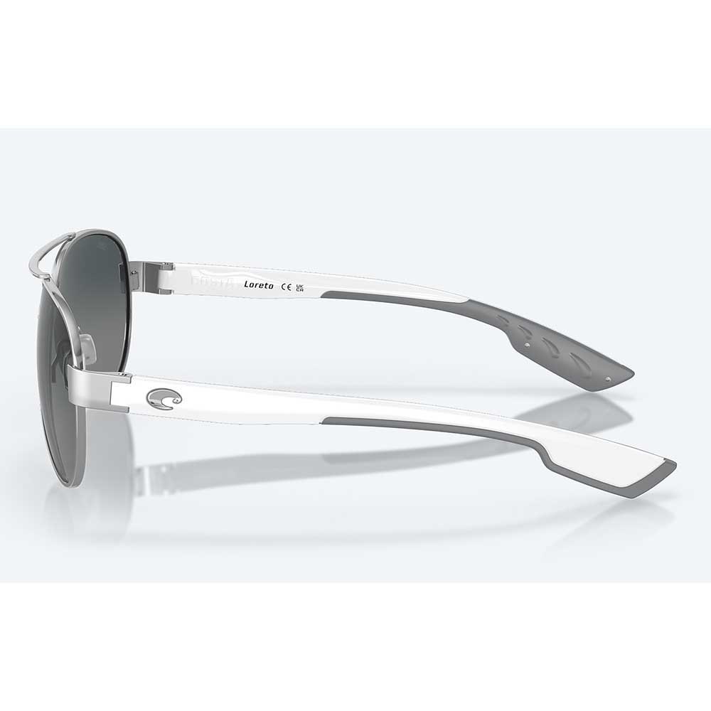 Купить Costa 06S4006-40061456 Зеркальные поляризованные солнцезащитные очки Loreto Palladium Blue Mirror 580G/CAT3 7ft.ru в интернет магазине Семь Футов