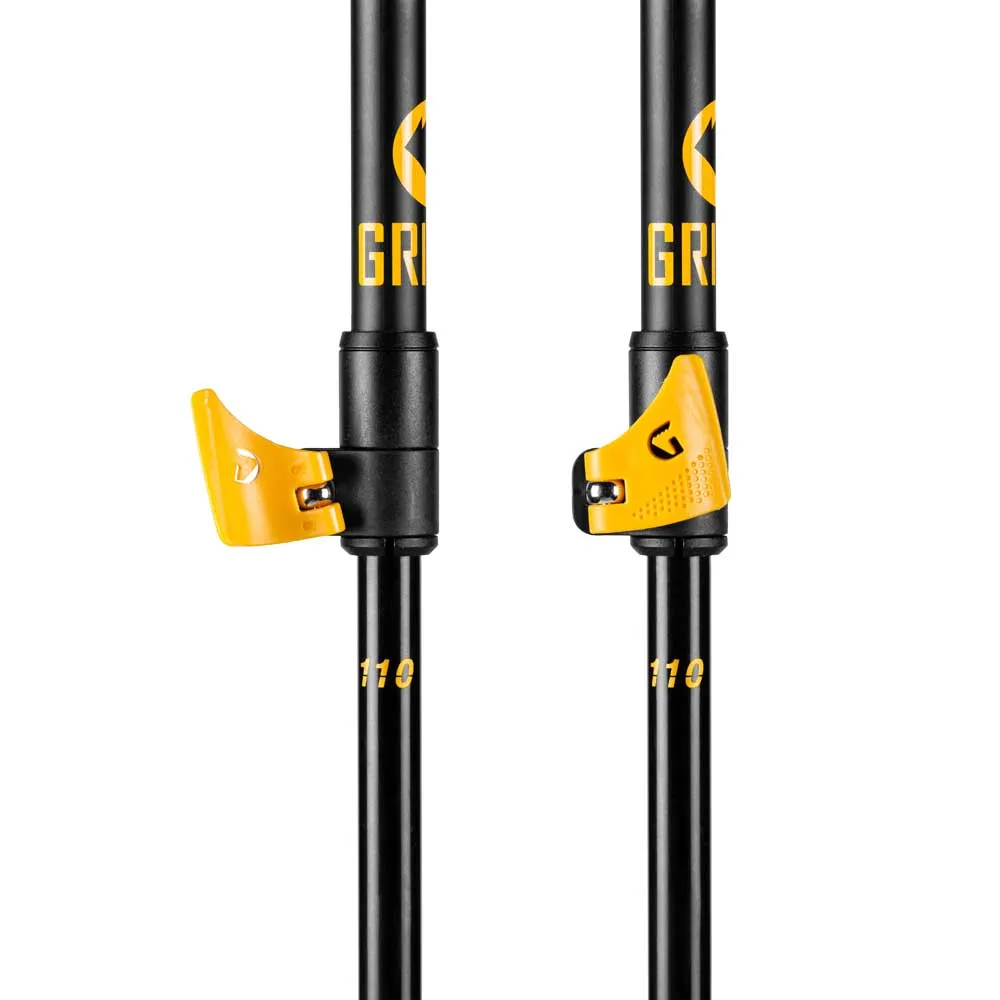 Купить Grivel POCONEA.2 трости Condor Evo Alpine 2  Black / Yellow 90-110 cm 7ft.ru в интернет магазине Семь Футов