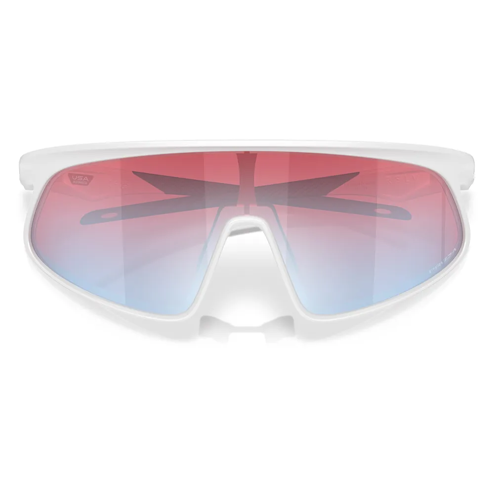 Купить Oakley OO9484-0849-0 Солнцезащитные очки Rslv Бесцветный Matte White Prizm Snow Sapphire/CAT3 7ft.ru в интернет магазине Семь Футов