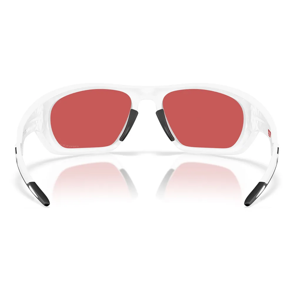 Купить Oakley OO9431-0960-60 Солнцезащитные очки Lateralis Бесцветный Matte White Prizm Snow Sapphire/CAT3 7ft.ru в интернет магазине Семь Футов