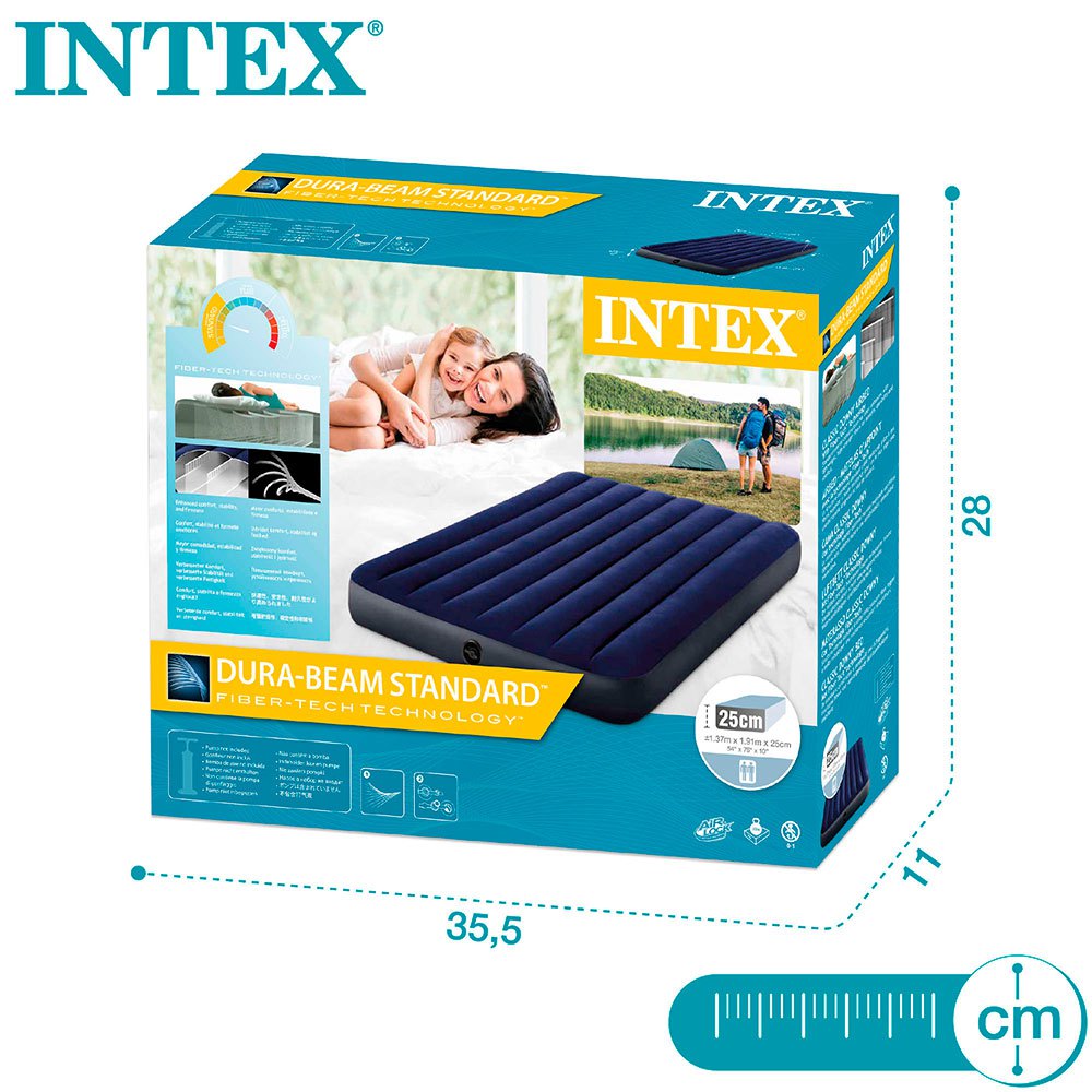 матрас intex dura beam plus