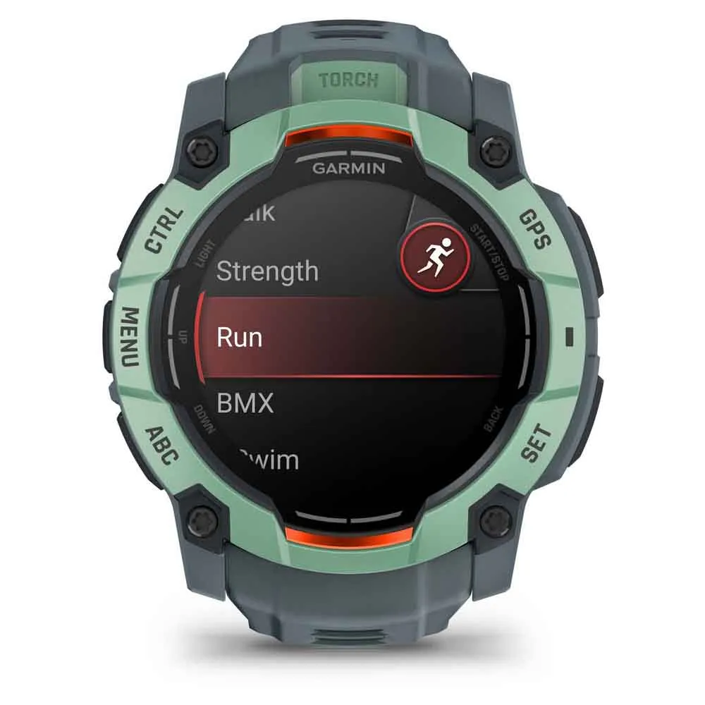 Купить Garmin 010-03020-01 Часы Instinct 3 50 mm Amoled Зеленый  Green / Grey 7ft.ru в интернет магазине Семь Футов