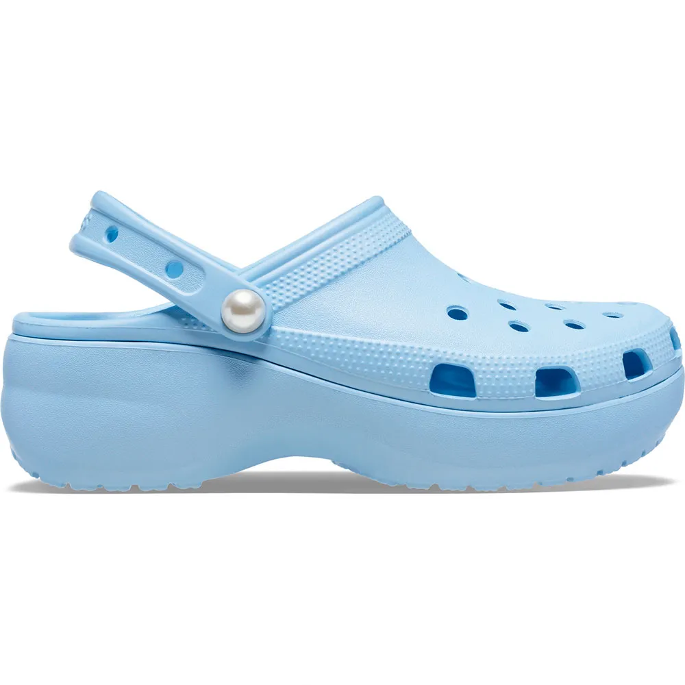 Купить Crocs 211231-4ns-w4 Деревянные башмаки Classic Platform Pearl Blue Calcite 35x25x15 EU 33 7ft.ru в интернет магазине Семь Футов