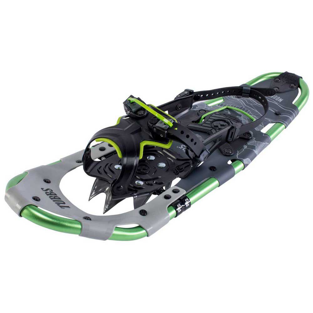 Купить Tubbs snow shoes 17D0000.1.1-25 Mountaineer Снегоступы Серый Black / White / Green EU 40-47 7ft.ru в интернет магазине Семь Футов