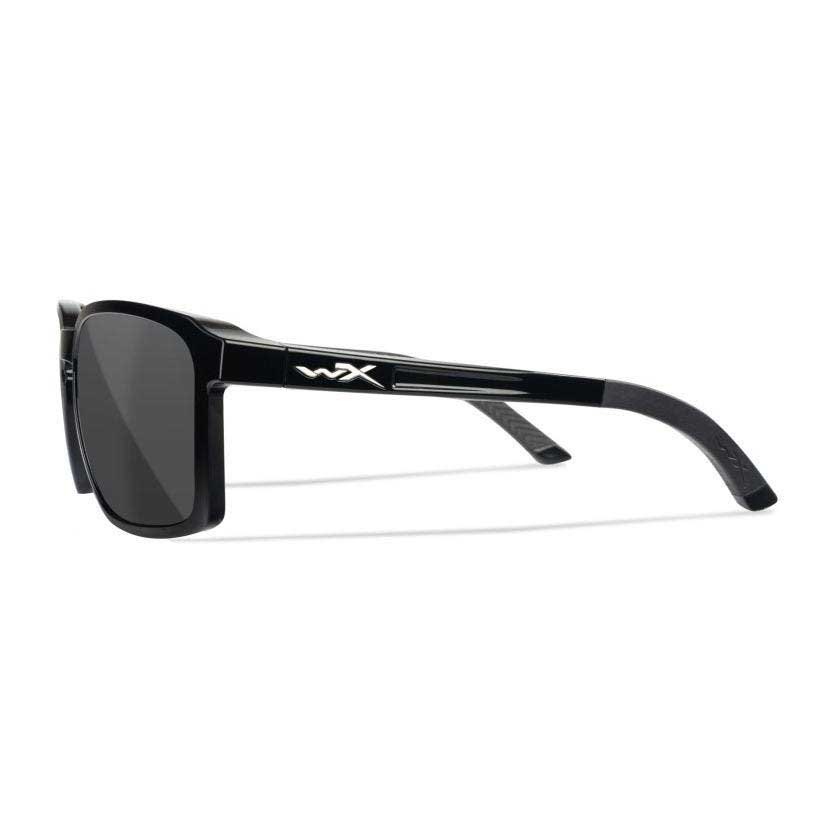 Купить Wiley x AC6ALF08-UNIT поляризованные солнцезащитные очки Alfa Grey / Gloss Black 7ft.ru в интернет магазине Семь Футов