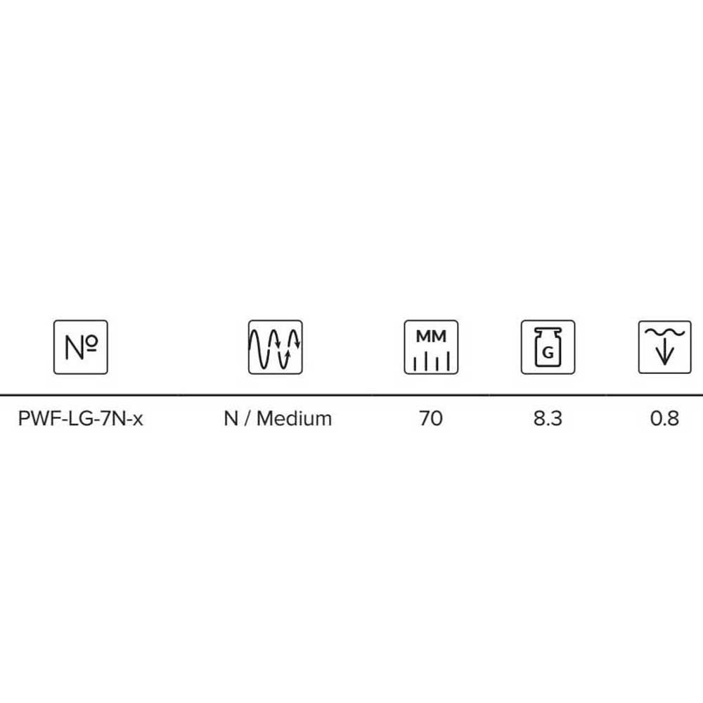 Купить Mikado PWF-LG-70N-NP Wobbler Lightning Suspending Пескарь 70 mm 8.3g NP 7ft.ru в интернет магазине Семь Футов