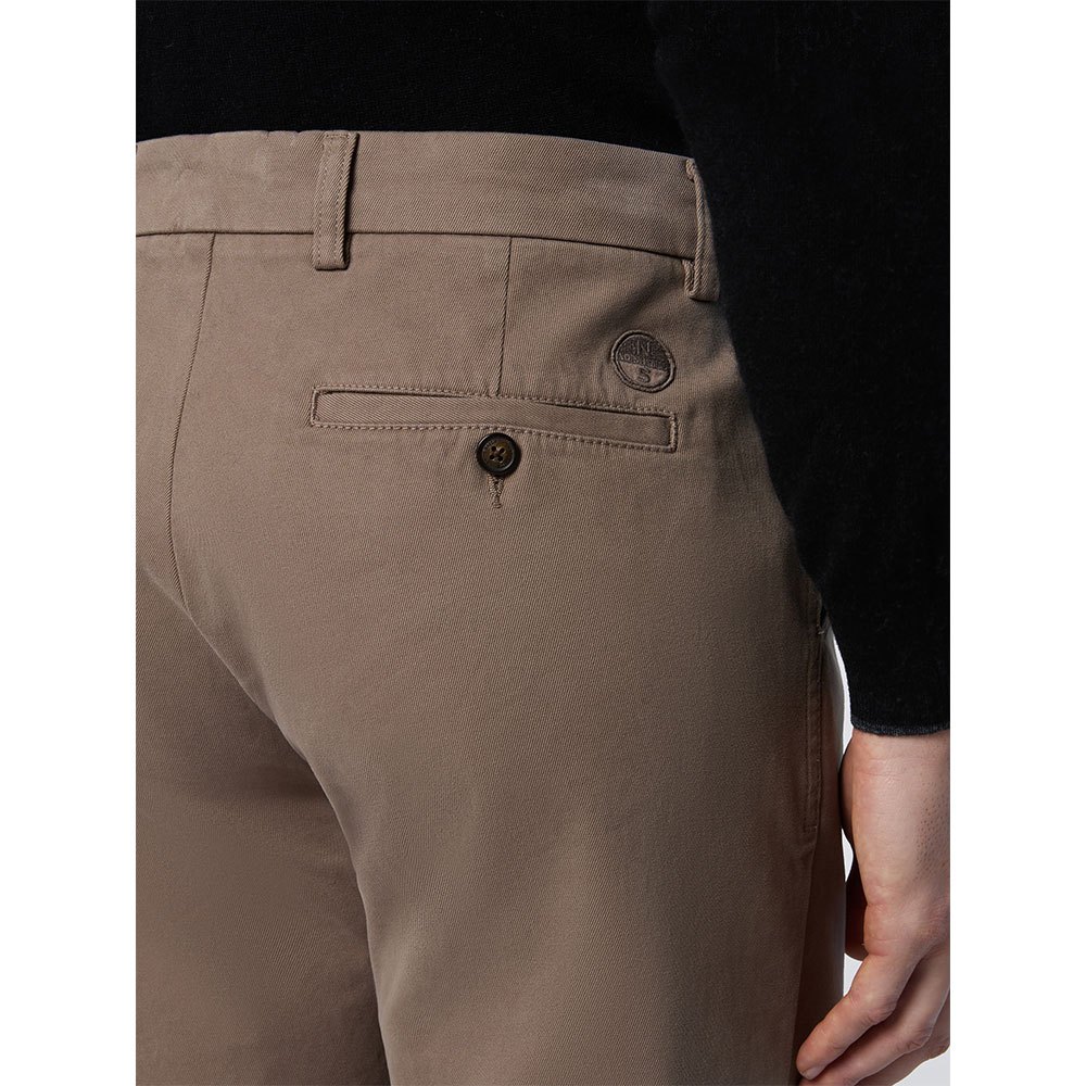 Купить North sails 673126-0115-31 Штаны чинос Defender Slim Fit Бежевый Walnut 31 7ft.ru в интернет магазине Семь Футов
