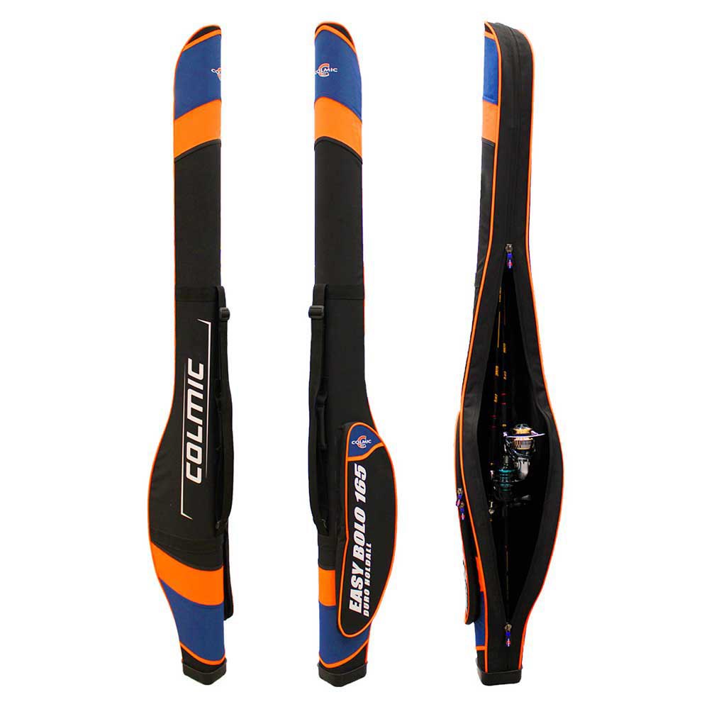 Купить Colmic PRO506 Жесткий чемодан Easy Bolo  Black / Orange / Blue 165 cm 7ft.ru в интернет магазине Семь Футов