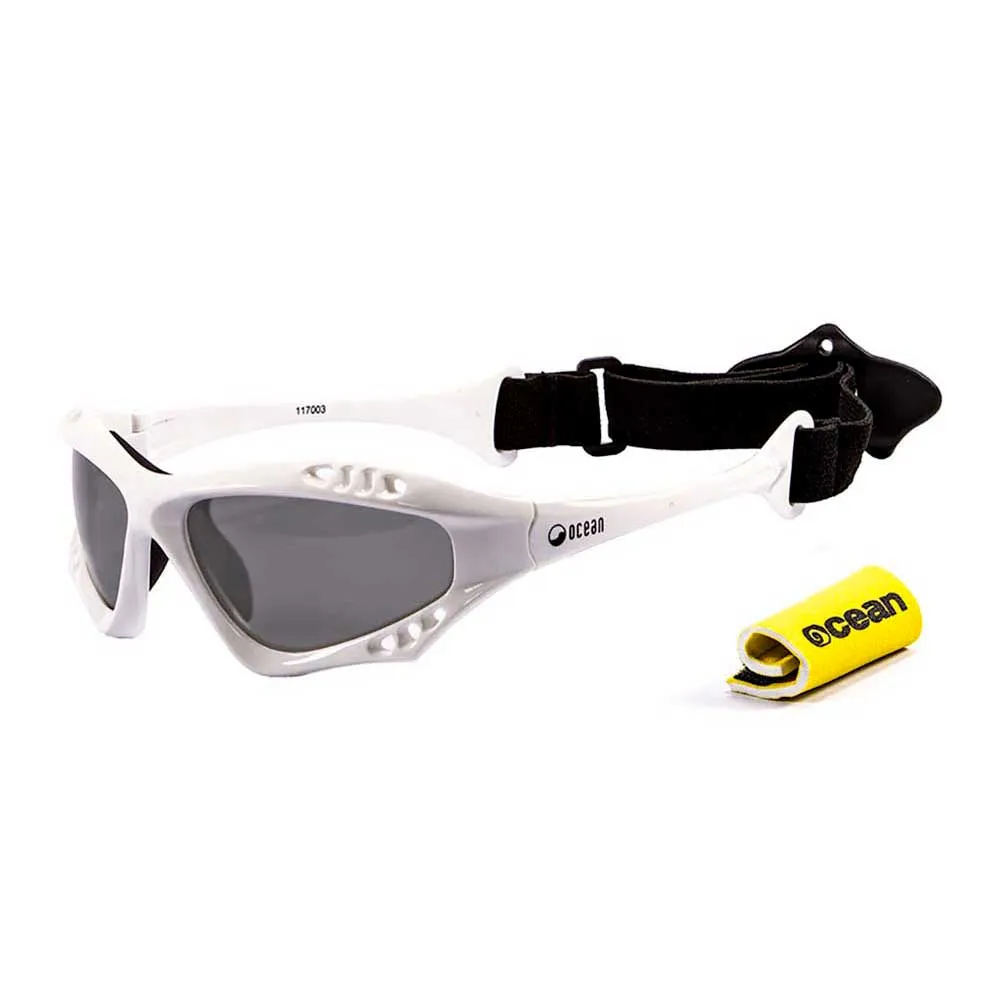 Купить Ocean sunglasses 11700.3 поляризованные солнцезащитные очки Australia Shiny White 7ft.ru в интернет магазине Семь Футов