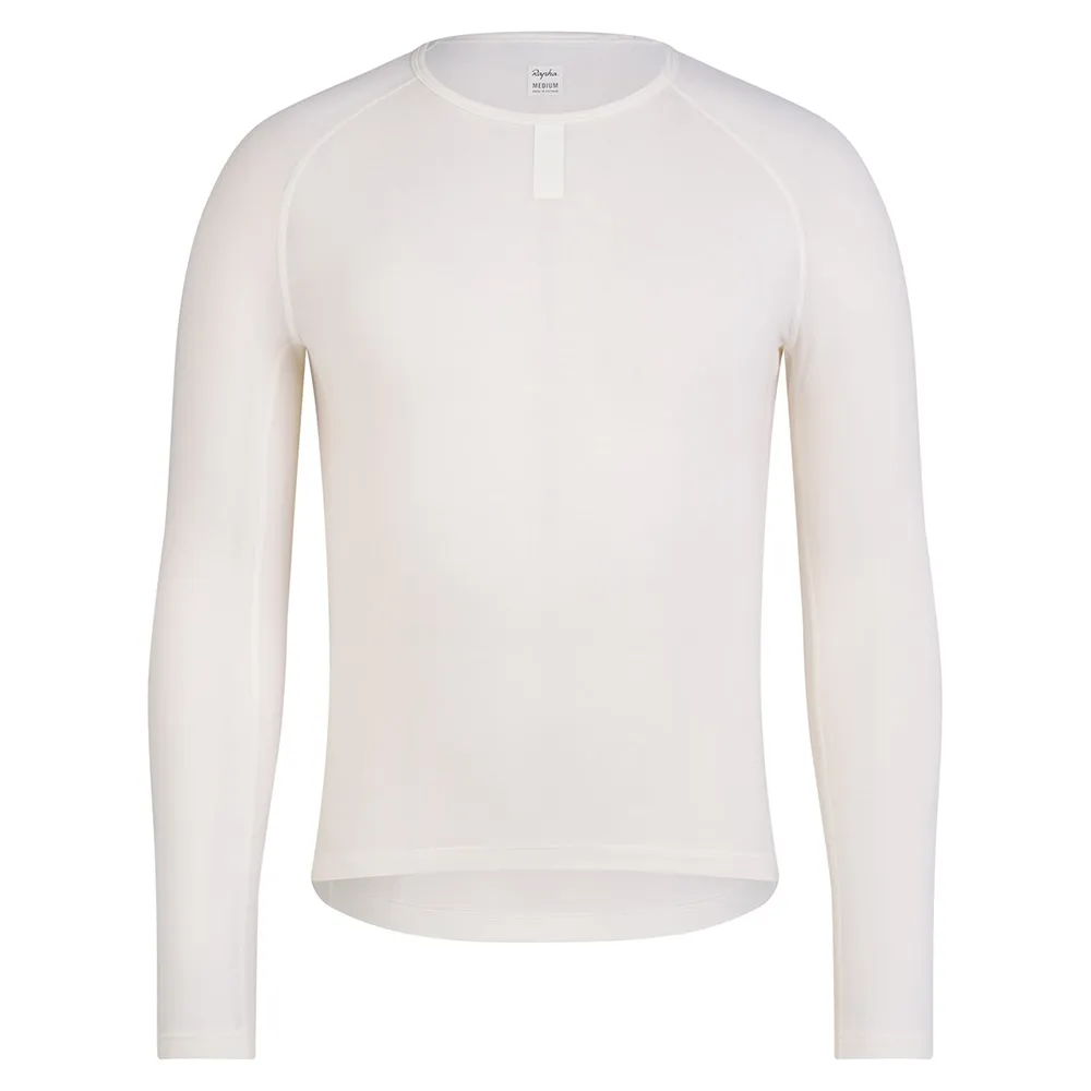 Купить Rapha chz01xxpwaxlg Базовый слой с длинным рукавом Merino Cream / White 30x25x2 7ft.ru в интернет магазине Семь Футов
